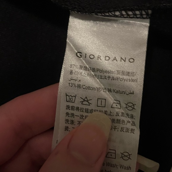 MEDIUM MENS DARK GREY ZIP UP JACKET - Picture 8 of 10